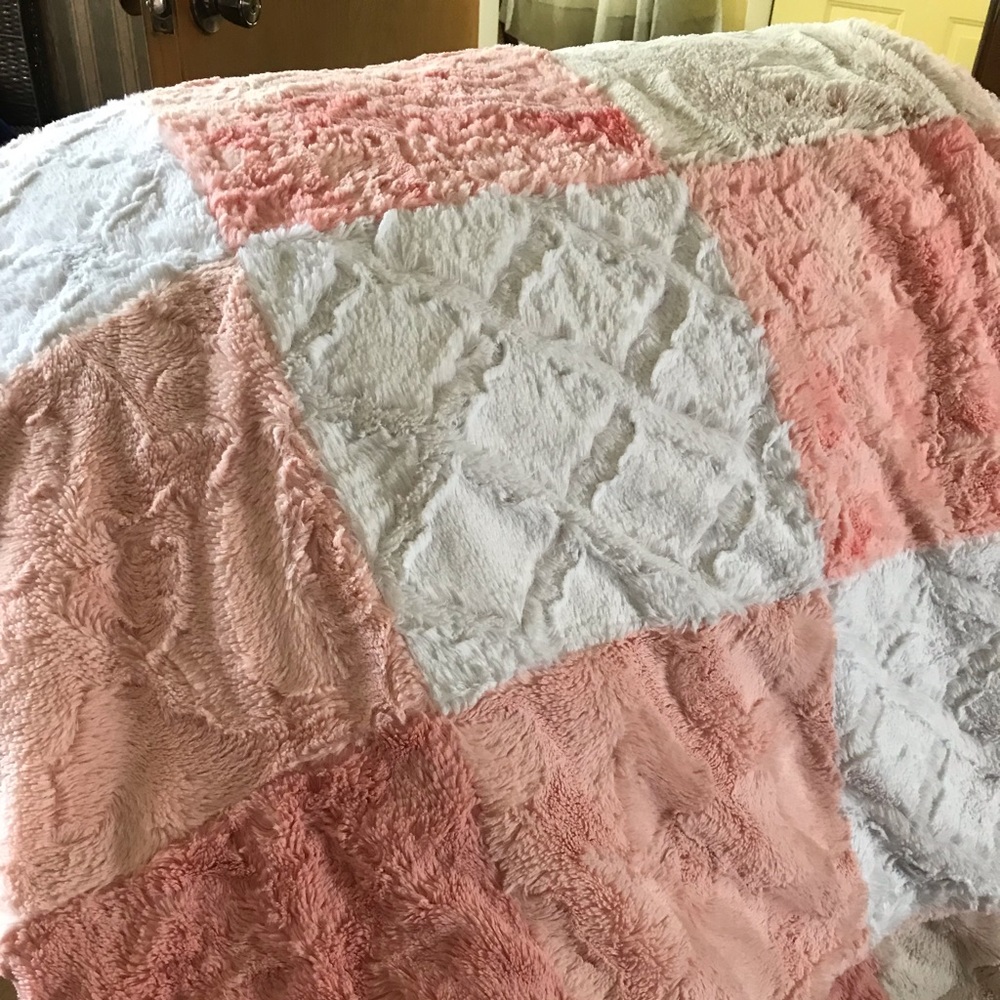 Sew sweet minky patchwork